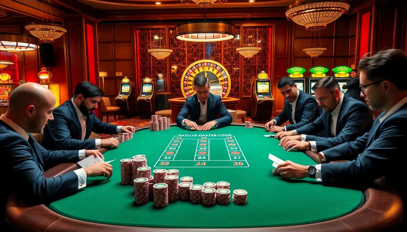 Engaging players at a luxurious poker table highlighting XX88.COM gaming experience.