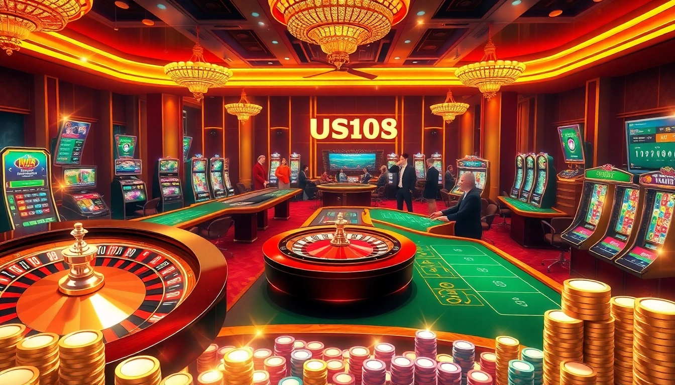 Experience the thrill of uu 88 casino with vibrant gaming scenes, showcasing engaging online betting.