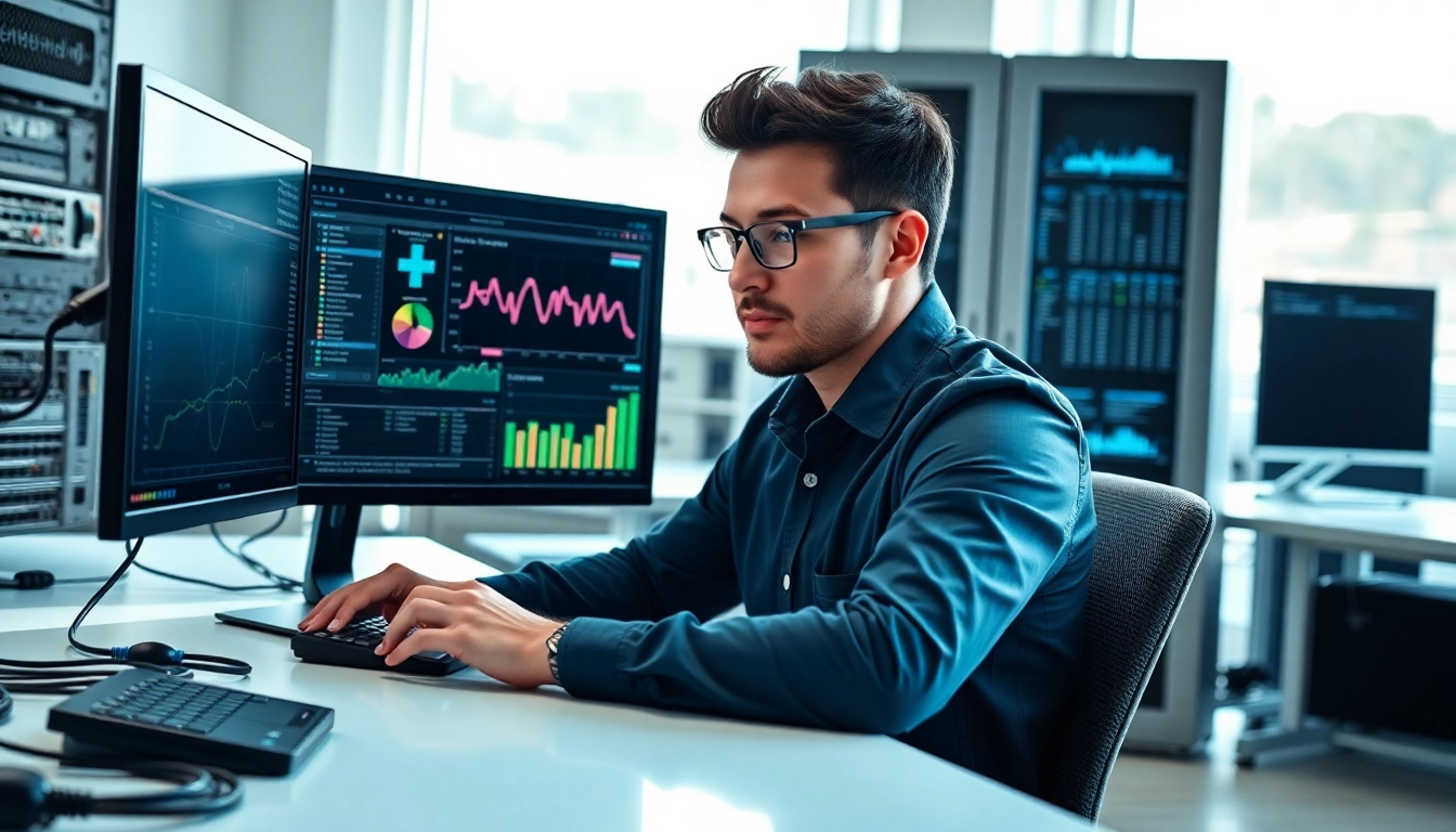 Microsoft Server 2025 Lizenz online bestellen in einer modernen Büroumgebung mit Technik-Experte.