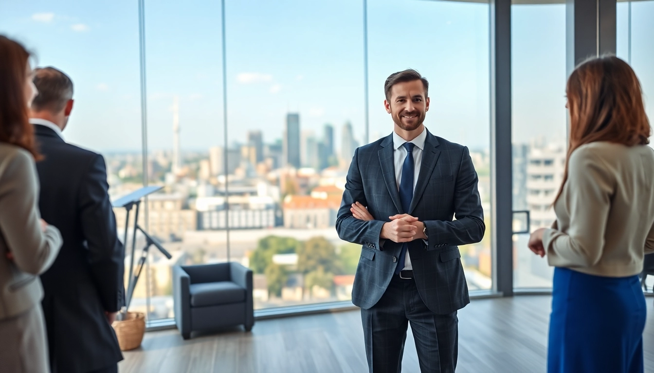 Immobilienmakler Frankfurt Sachsenhausen bietet professionellen Service in einem modernen Büro an.