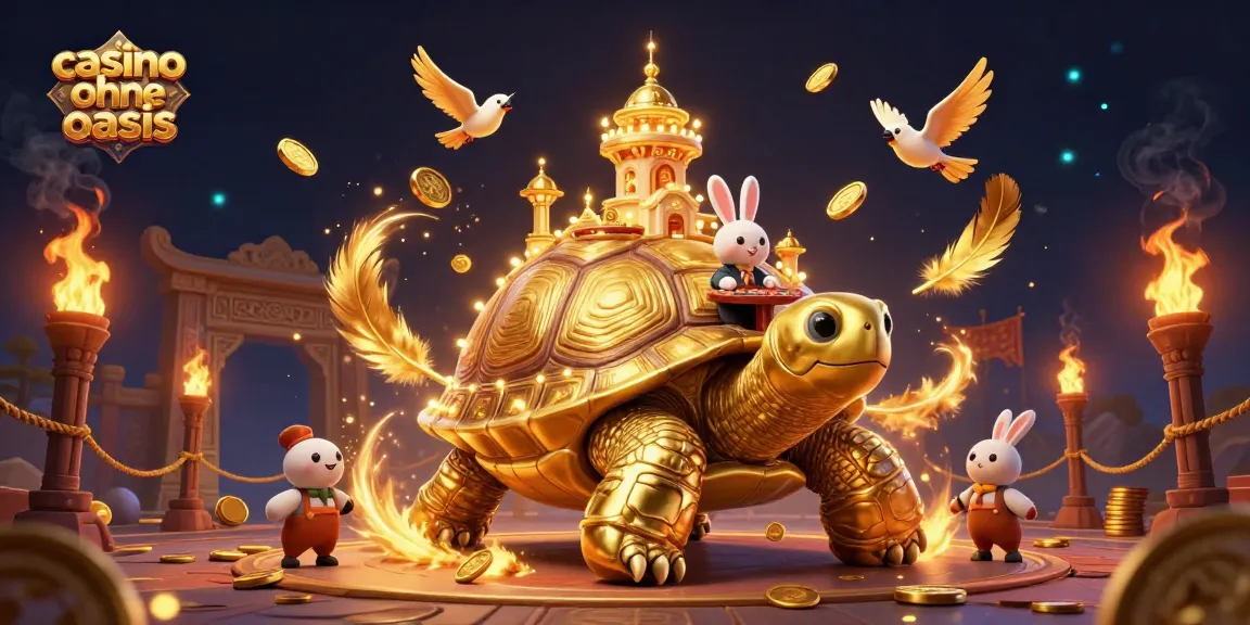 Engage with unique casino ohne oasis experience featuring golden tortoise casino and rabbit dealer.