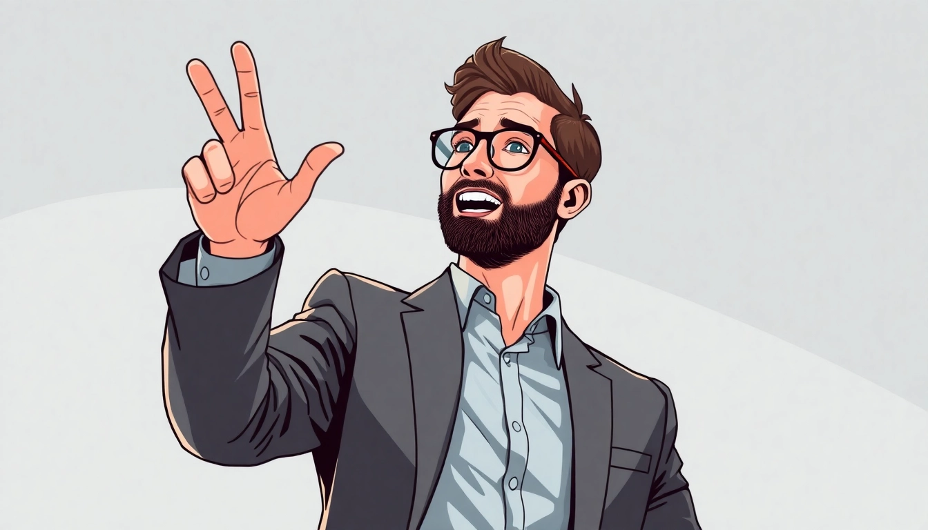 Headhunter im Einsatz, der talentierte Fachkräfte direkt anspricht und verbindet.