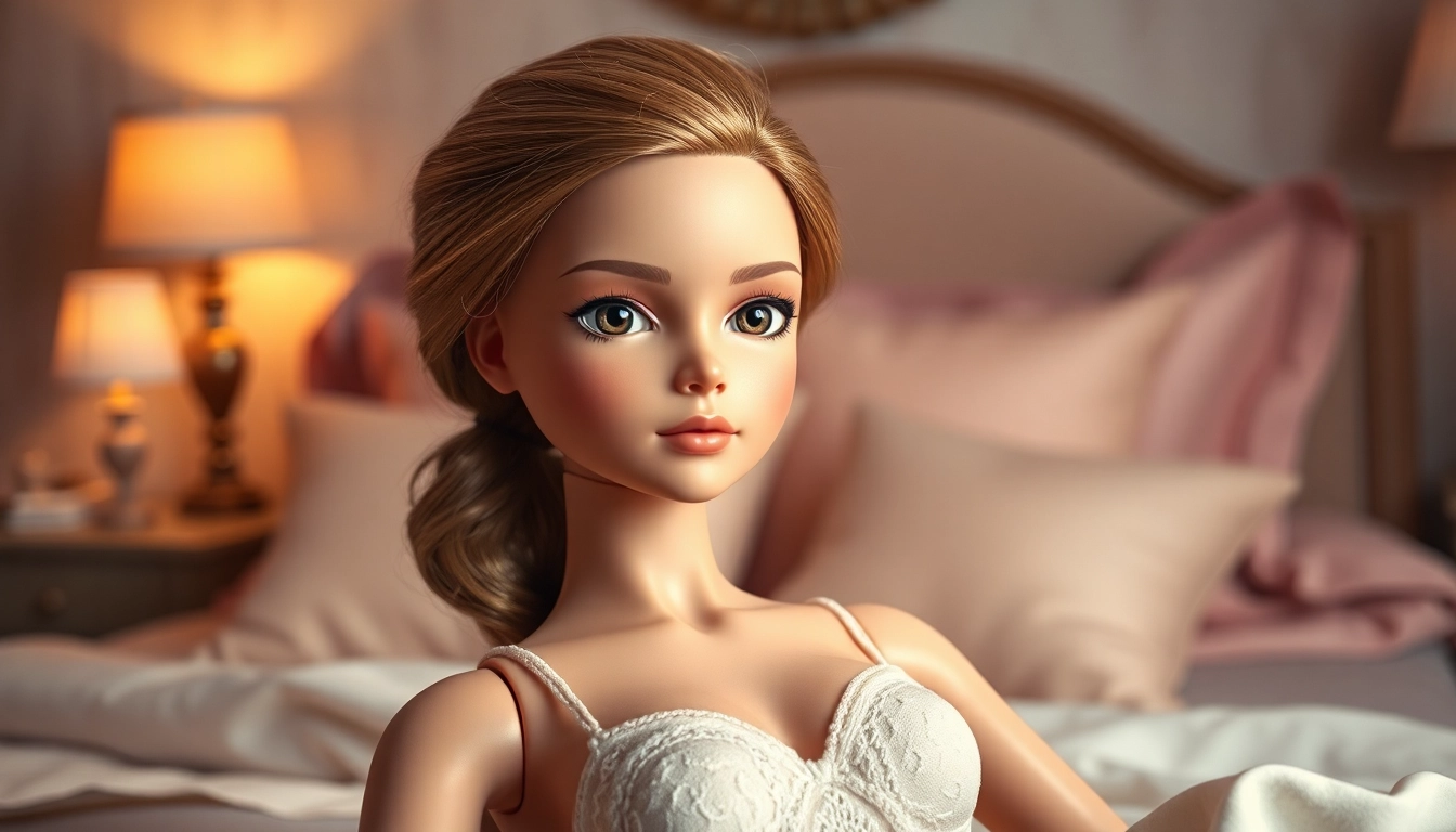 Erlebe die realistischen Love Dolls in einer geschmackvollen Schlafzimmerumgebung.