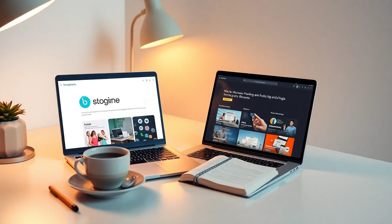 Erforschen Sie Shopware-Plugins mit einer modernen Desktop-Anordnung mit Laptop und Notizen.