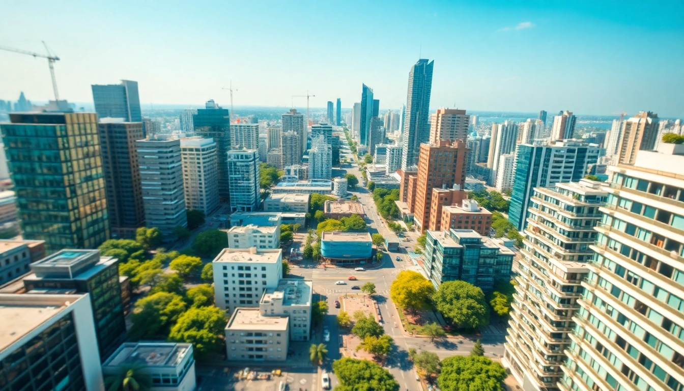 Enhance your online visibility with SEO.my, showcasing a vibrant cityscape representing digital marketing success.