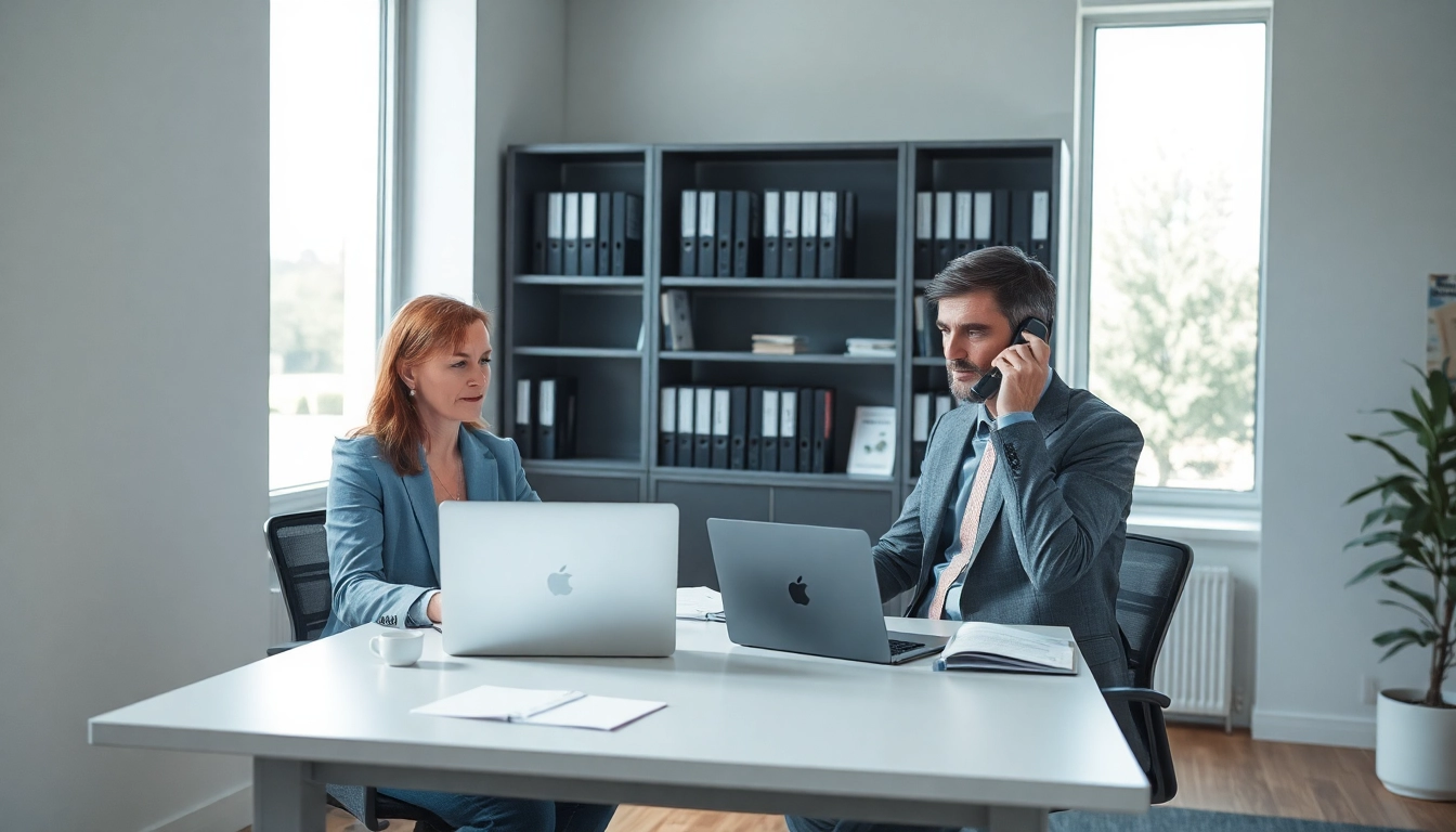 Headhunter Gelsenkirchen bei der professionellen Personalvermittlung in einem modernen Büro.