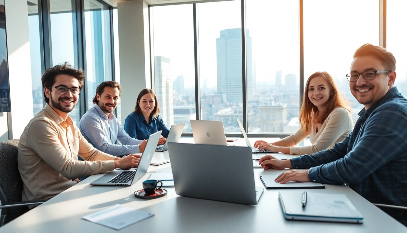Zusammenarbeit im Büro mit Headhunter Köln wird kreativ gestaltet.