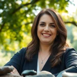 Promoting emotional wellbeing through a peaceful outdoor wellness coaching session.